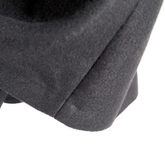 ZARA WOOL HIGH WAISTED MIDI PENCIL SKIRT ELEGANT CHIC Black M - Picture 12 of 15